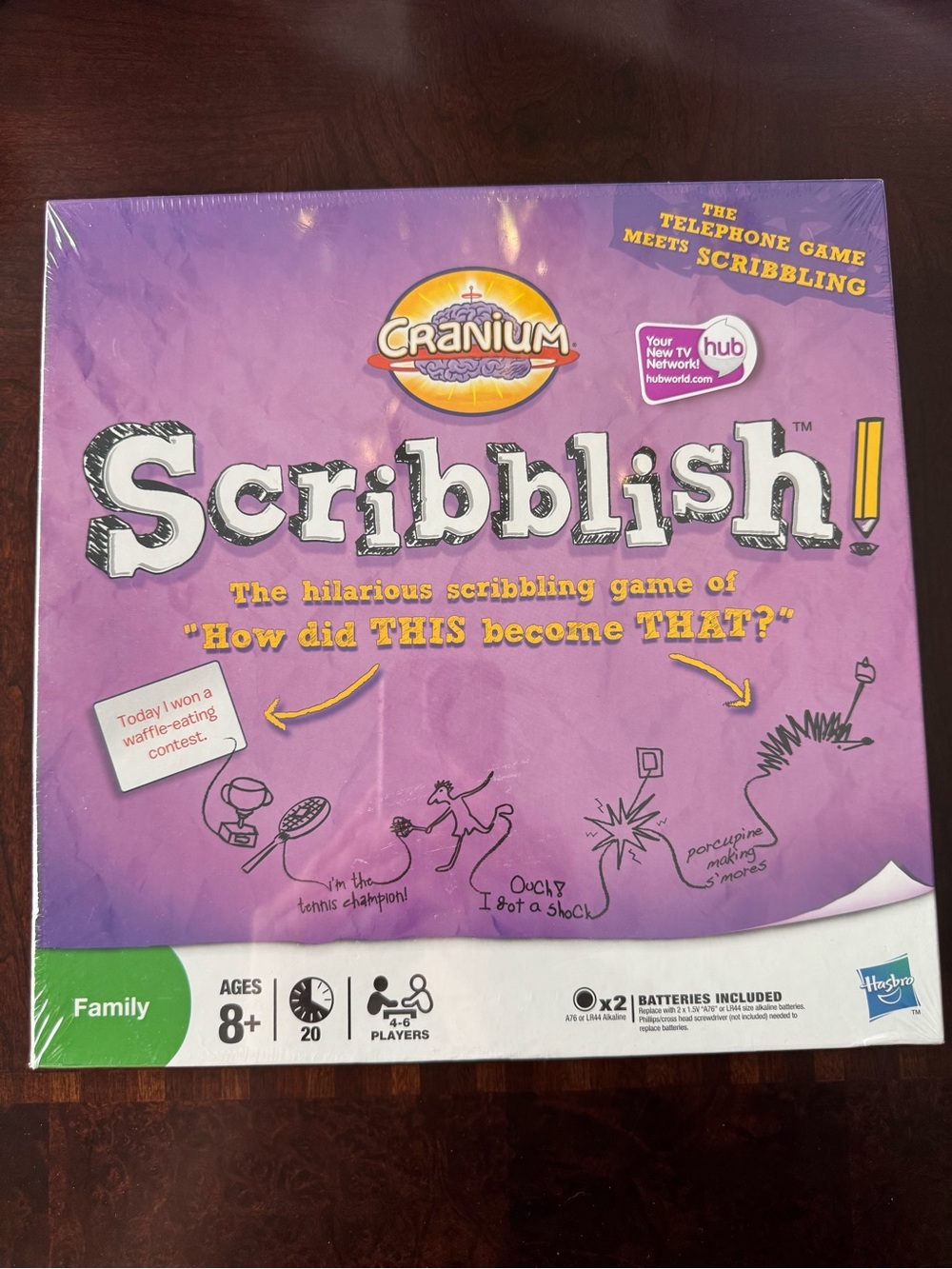 Cranium Scribblish Family Board Game